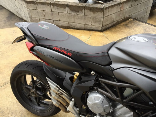 MV Agusta Rivale 800 2013-2018 Tappezzeria Italia Seat Cover New Anti-Slip