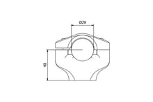 Load image into Gallery viewer, CNC Racing Bar Riser Raised+20mm OEM Position For Ducati Monster 1200 /S 2014-16