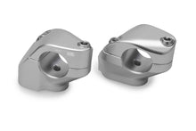 Load image into Gallery viewer, CNC Racing Handlebar Clamps Kit Black/Silver For MV Agusta Brutale 800 2016-2019