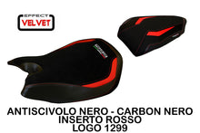 Load image into Gallery viewer, Ducati Panigale 1299 /R/S Tappezzeria Italia Jarvan Seat Cover Velvet Effect New