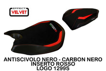 Load image into Gallery viewer, Ducati Panigale 1299 /R/S Tappezzeria Italia Jarvan Seat Cover Velvet Effect New