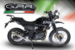 Royal Enfield Himalayan 2017-18 GPR Exhaust SlipOn Silencer Powercone Road Legal