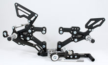 Load image into Gallery viewer, BMW S1000R Naked 2014-2016 ARP Adjustable Rearsets RSB01RS Reverse Shift New