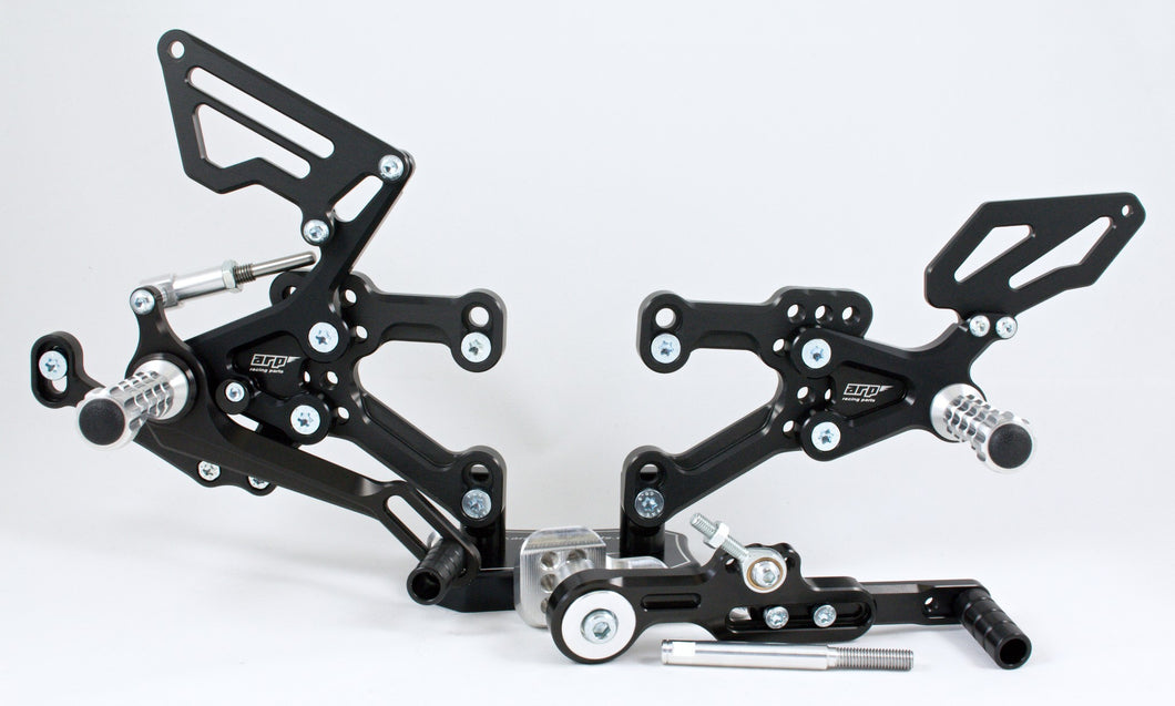 BMW S1000R Naked 2014-2016 ARP Adjustable Rearsets RSB01RS Reverse Shift New