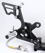 Load image into Gallery viewer, Kawasaki ZX10R 2016-2020 ARP Adjustable Rearsets RSK11RS Reverse Shift New
