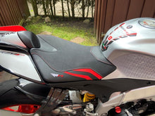 Load image into Gallery viewer, Aprilia RSV4 2009-2019 TPZ Italia Velvet Effect Seat Cover Anti-Slip New