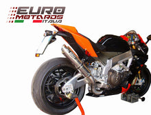 Load image into Gallery viewer, MassMoto Exhaust Slip-On Silencer GP1 Inox Road Legal New Aprilia RSV4 2010-2014