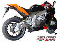 Load image into Gallery viewer, MassMoto Exhaust Slip-On Silencer Tromb Titanium Curve Aprilia RSV4 2010-2014