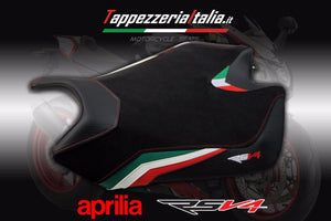 Aprilia RSV4 RSV-4 2009-2018 Tappezzeria Italia Seat Cover New Velvet Effect