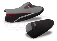 Load image into Gallery viewer, Suzuki GSXR 1000 2007-2008 Volcano Italia Seat Cover Non-Slip New Set S020C