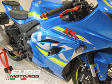 Load image into Gallery viewer, Suzuki GSXR 1000 2017-2019 RD Moto Crash Frame Sliders Protectors Black S34-PH01