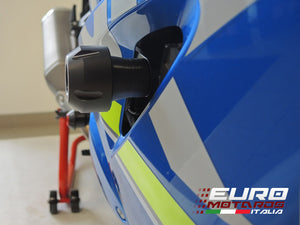 Suzuki GSXR 1000 2017-2019 RD Moto Crash Frame Sliders Protectors Black S34-PH01