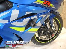 Load image into Gallery viewer, Suzuki GSXR 1000 2017-2019 RD Moto Crash Frame Sliders Protectors Black S34-PH01