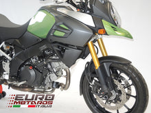 Load image into Gallery viewer, Suzuki DL 1000 V-STROM 2014-2018 RD Moto Crash Frame Sliders Protectors Black