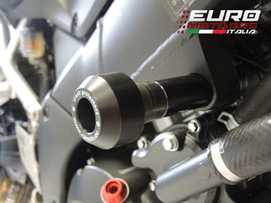 Suzuki DL 1000 V-STROM 2014-2018 RD Moto Crash Frame Sliders Protectors Black