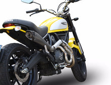 Load image into Gallery viewer, Ducati Scrambler 800 2014-2016 High Mount EXAN X-Black Evo Exhaust Full System