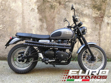 Load image into Gallery viewer, MassMoto Exhaust Full System 2in2 Mohave Black New Triumph Scrambler