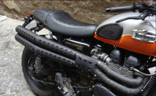Load image into Gallery viewer, MassMoto Exhaust Full System 2in2 Spatarel Black Triumph Bonneville / Thruxton