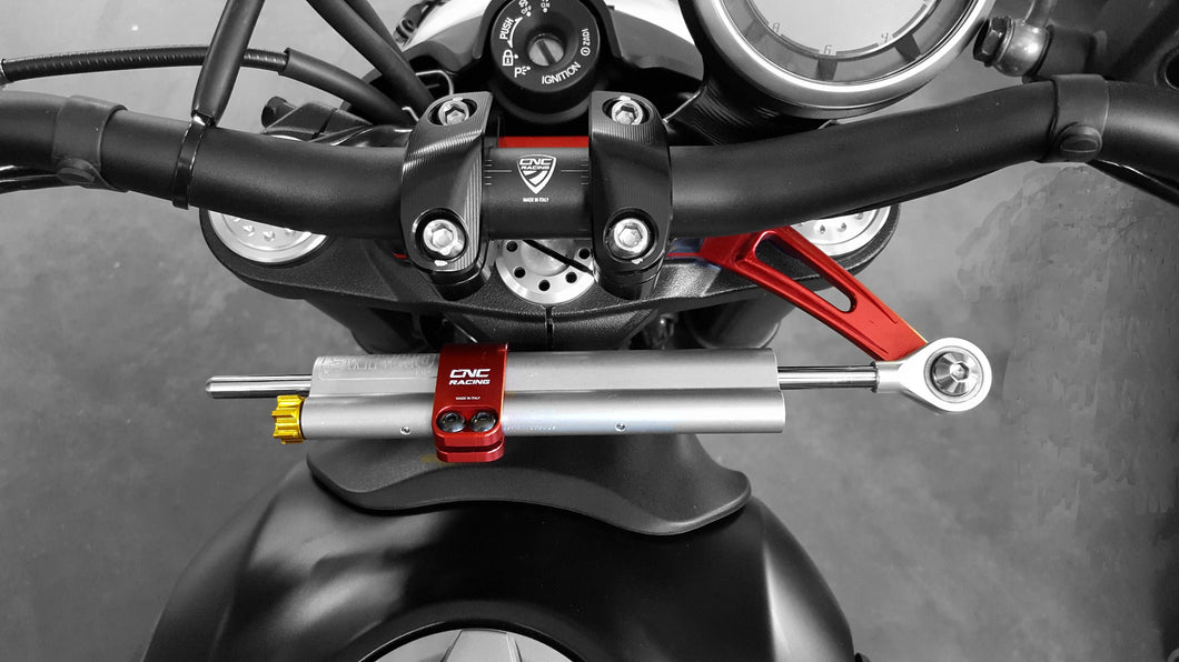 Ducati Scrambler 800 CNC Racing Ohlins Steering Damper Mounting Kit New