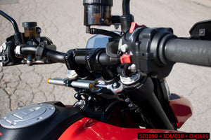 Ducati Hypermotard 950 /SP 2019-2021 Ohlins Steering Damper+CNC Racing Mount Kit