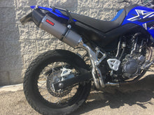 Load image into Gallery viewer, MassMoto Exhaust Mid System 2in1 Titan &amp; Carbon Silencer Yamaha XT660R 2004-2016