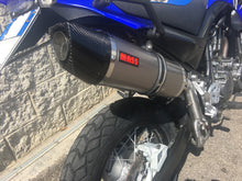 Load image into Gallery viewer, MassMoto Exhaust Mid System 2in1 Titan &amp; Carbon Silencer Yamaha XT660R 2004-2016