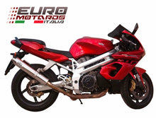 Load image into Gallery viewer, MassMoto Exhaust Slip-On Dual Silencers GP1 Inox New Aprilia SL Falco 2000-2005