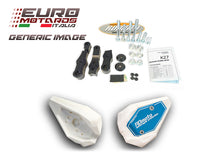 Load image into Gallery viewer, Ducati Scrambler 800 2014-2016 RD Moto Crash Frame Sliders White New D13S-SL01-W