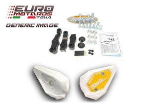 MV Agusta F3 675 2012-2015 RD Moto Crash Frame Sliders Protectors MV3S-SL01-W