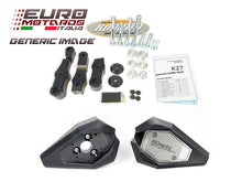 Load image into Gallery viewer, Kawasaki ER-6N 2012-2016 RD Moto Crash Frame Sliders Protectors Black K30S-SL01K