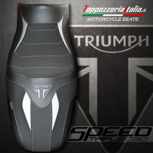 Load image into Gallery viewer, Triumph Speed Triple 1050 2005-2010 TPZ Italia Seat Cover Ultra-Grip New