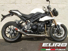 Load image into Gallery viewer, MassMoto Tromb titanium exhaust side kit for Triumph Speed Triple 1050 2011-2015 — Euro Motards