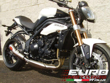 Load image into Gallery viewer, MassMoto Tromb titanium exhaust side kit for Triumph Speed Triple 1050 2005-2006 — Euro Motards