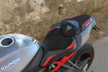 Load image into Gallery viewer, Triumph Speed Triple 2016-2018 TPZ Italia Seat Cover Anti-Slip Velvet