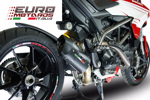 Ducati Hyperstrada Hypermotard 939 2016-2017 GPR Exhaust Silencer Furore Nero
