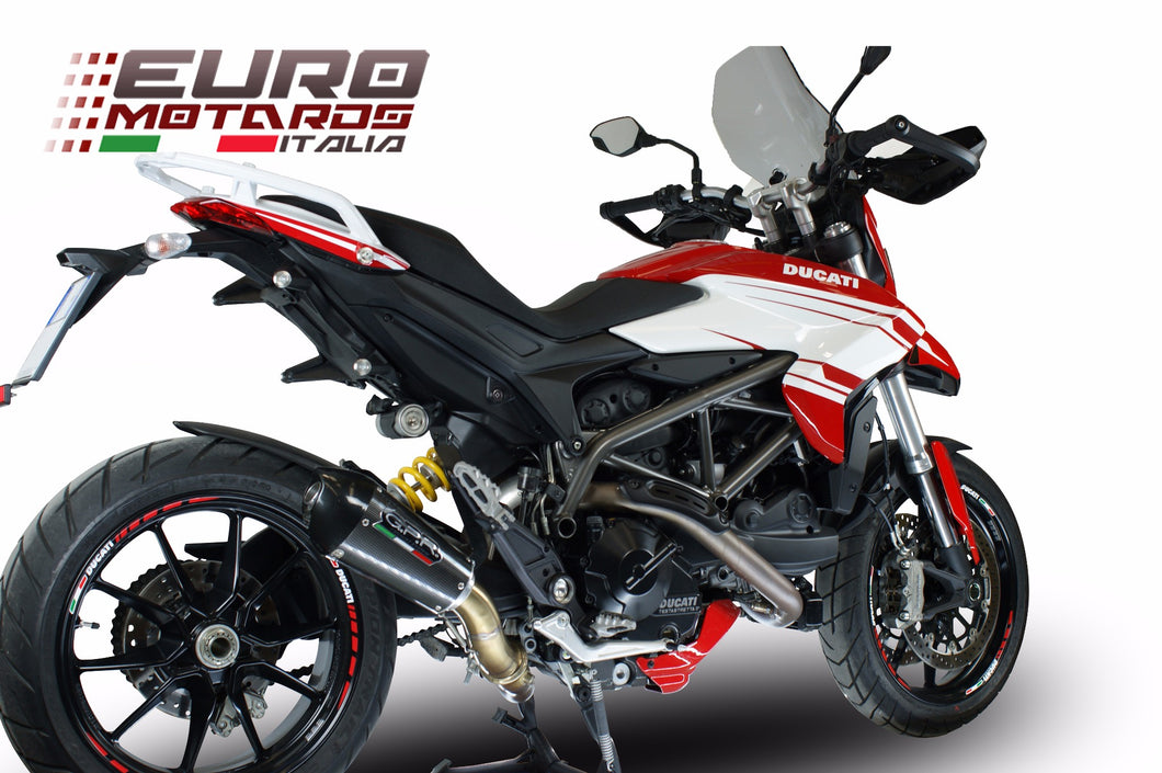 Ducati Hyperstrada Hypermotard 939 2016-2017 GPR Exhaust Slip-On Silencer GPE CF