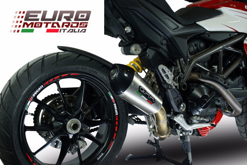 Ducati Hyperstrada Hypermotard 939 2016-2017 GPR Exhaust Slip-On Silencer GPE Ti
