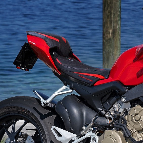 Ducati Streetfighter V4 2020-2021 Tappezzeria Italia Veles Seat Cover Ultra-Grip