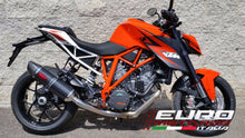 Load image into Gallery viewer, MassMoto Exhaust Slip-On Silencer Oval Full Carbon New KTM Superduke 1290