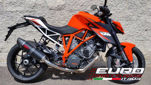 MassMoto Exhaust Slip-On Silencer Oval Full Carbon New KTM Superduke 1290