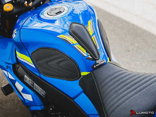 Suzuki GSXR 1000 /R 2017-2018 Luimoto Tank Leaf Knee+Tank Traction Grips+Pad New