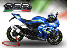 Load image into Gallery viewer, Suzuki GSXR 1000 /R 2017-2018 GPR Exhaust SlipOn Silencer Albus White Road Legal