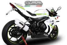 Load image into Gallery viewer, Suzuki GSXR 1000 /R 2017-2018 GPR Exhaust SlipOn Silencer Albus White Road Legal