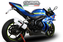 Load image into Gallery viewer, Suzuki GSXR 1000 /R 2017-2018 GPR Exhaust SlipOn Silencer Albus White Road Legal