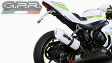 Load image into Gallery viewer, Suzuki GSXR 1000 /R 2017-2018 GPR Exhaust SlipOn Silencer Albus White Road Legal