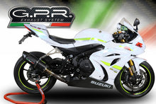Load image into Gallery viewer, Suzuki GSXR 1000 /R 2017-2018 GPR Exhaust SlipOn Silencer Furore Nero Road Legal