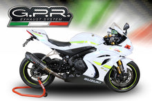 Load image into Gallery viewer, Suzuki GSXR 1000 /R 2017-18 GPR Exhaust Systems GPE CF SlipOn Muffler Road Legal