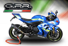 Load image into Gallery viewer, Suzuki GSXR 1000 /R 2017-18 GPR Exhaust Systems GPE CF SlipOn Muffler Road Legal