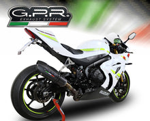 Load image into Gallery viewer, Suzuki GSXR 1000 /R 2017-18 GPR Exhaust Systems GPE CF SlipOn Muffler Road Legal