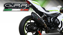 Load image into Gallery viewer, Suzuki GSXR 1000 /R 2017-18 GPR Exhaust Systems GPE CF SlipOn Muffler Road Legal